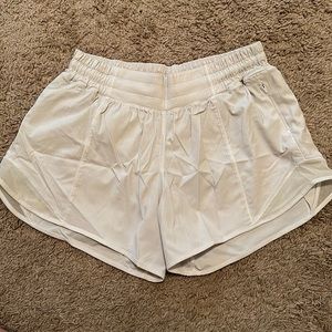 Lululemon white shorts